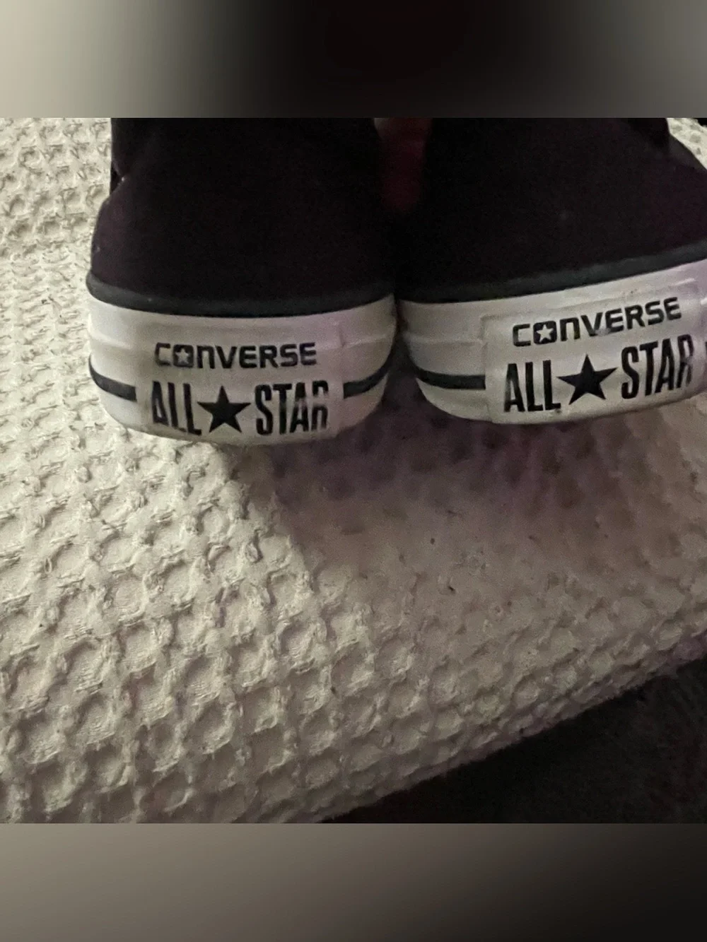 Converse Low-Top Canvas Sneakers in plum size 8.5 - Picture 5 of 8